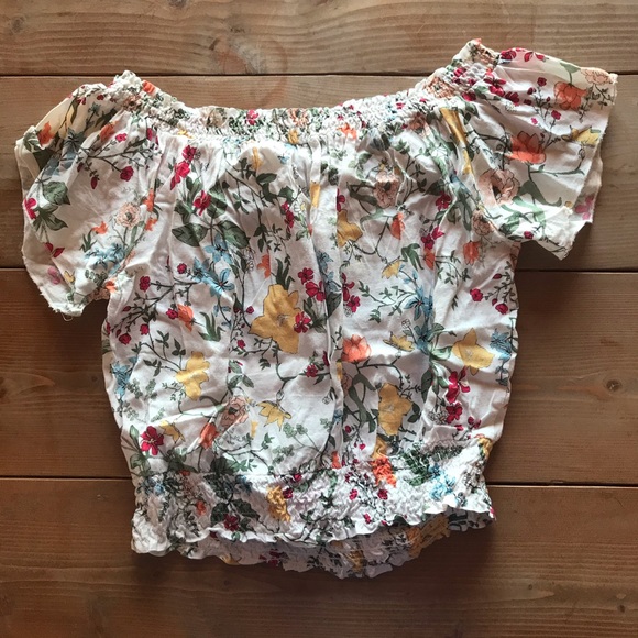 Somedays Lovin Off The Shoulder Floral Top - Picture 4 of 5